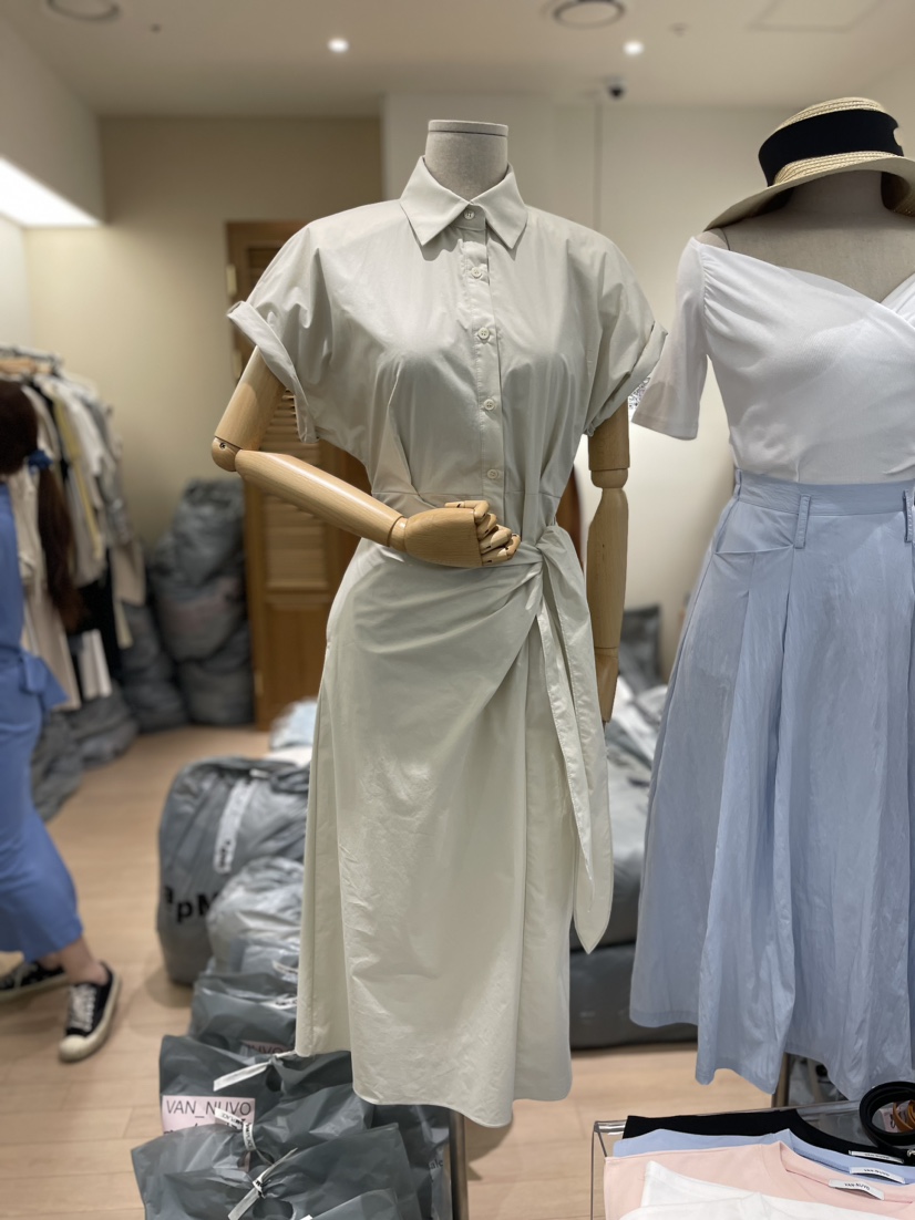 VAN NUVO直郵韓國代購女裝新款人氣24春夏真品休閑連衣裙VAN NUVO連衣裙圖色4