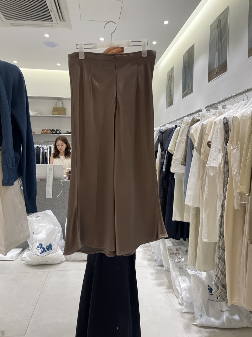 WOOD SAGE韓國直郵女裝新款時尚真品人氣職業休閑推薦長裙WOOD SAGE長裙