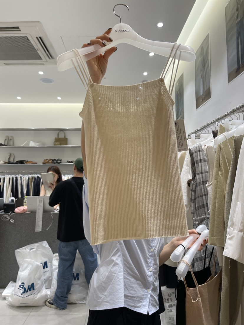WOOD SAGE韓國直郵東大門代購女裝新款時尚職業推薦吊帶背心WOOD SAGE吊帶/背心圖色4