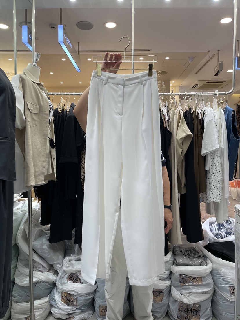 Workshop直郵韓國代購女裝新品真品時尚熱賣推薦正裝褲西褲Work_shop正裝褲/西褲