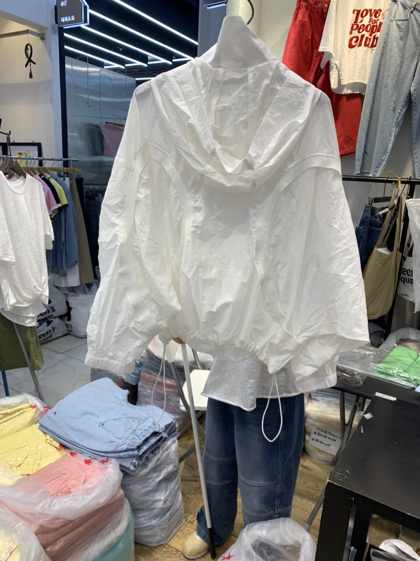 YESFREE韓國直郵東大門實拍女裝新款時尚熱賣24春夏休閑夾克YESFREE夾克