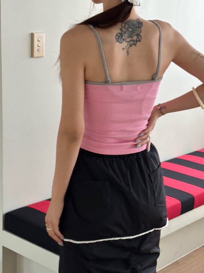 ZERO ZERO韓國直郵女裝新品熱賣職業24春夏人氣吊帶背心ASHTOE吊帶/背心