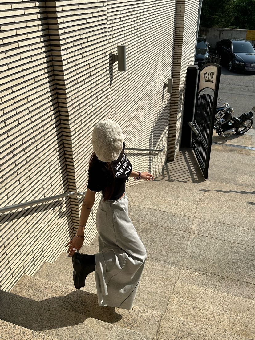 ZERO ZERO韓國直郵女裝新品熱賣職業休閑24春夏時尚長裙ASHTOE長裙