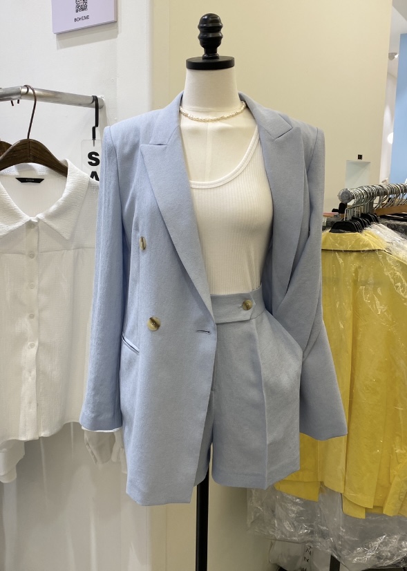 BOHEME韓國直郵女裝新品職業人氣熱賣推薦24春夏西裝西服BOHEME西裝/西服