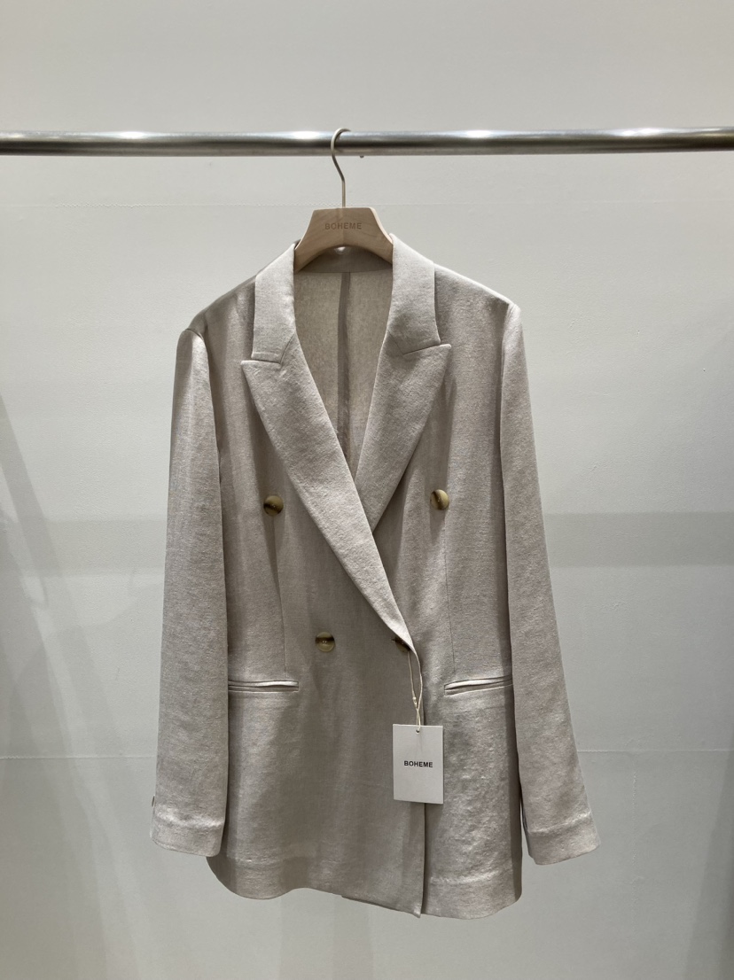 BOHEME韓國直郵女裝新品職業人氣熱賣推薦24春夏西裝西服BOHEME西裝/西服圖色2