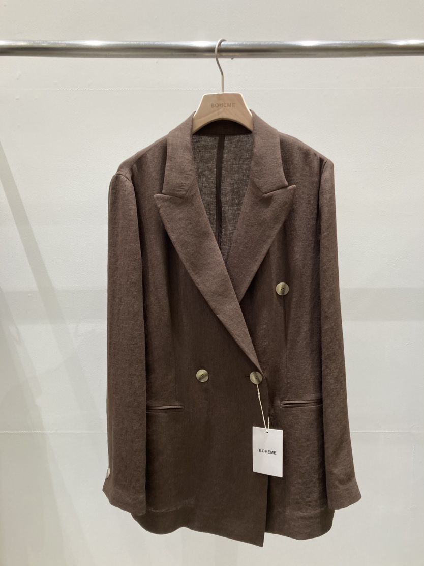 BOHEME韓國直郵女裝新品職業人氣熱賣推薦24春夏西裝西服BOHEME西裝/西服圖色4