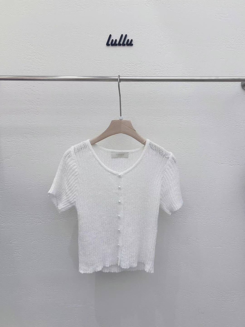 LULULALLA韓國直郵東大門實拍女裝新品時尚人氣真品休閑針織衫LULULALLA針織衫