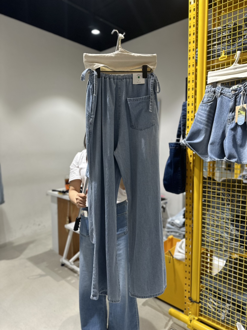 RPM韓國直郵東大門實拍女裝新款推薦人氣熱賣休閑真品牛仔褲RPM牛仔褲