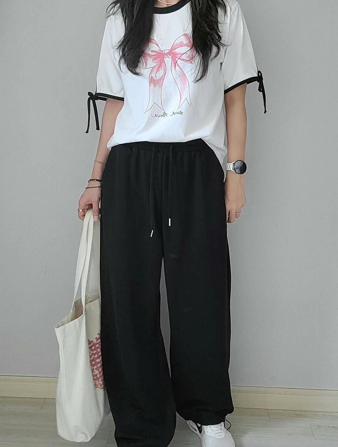 SSEN-쎈-T韓國直郵東大門實拍女裝新款時尚24春夏休閑褲SSEN-쎈-T休閑褲圖色2