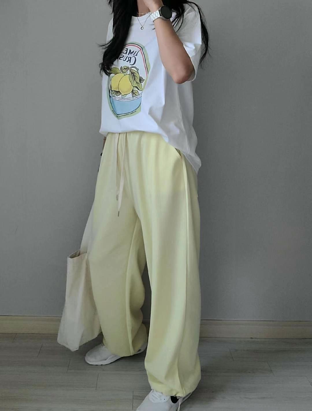 SSEN-쎈-T韓國直郵東大門實拍女裝新款時尚24春夏休閑褲SSEN-쎈-T休閑褲圖色3