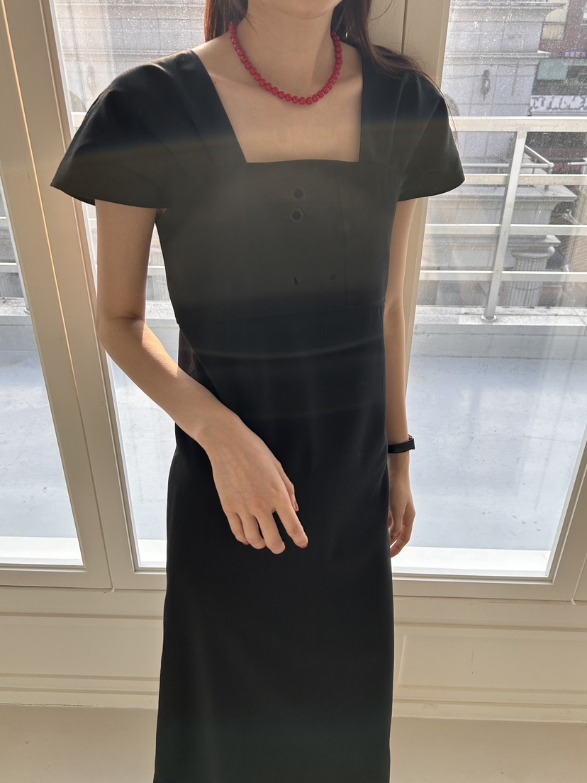 ME MO韓國直郵東大門代購女裝新款24春夏時尚休閑連衣裙ME MO連衣裙