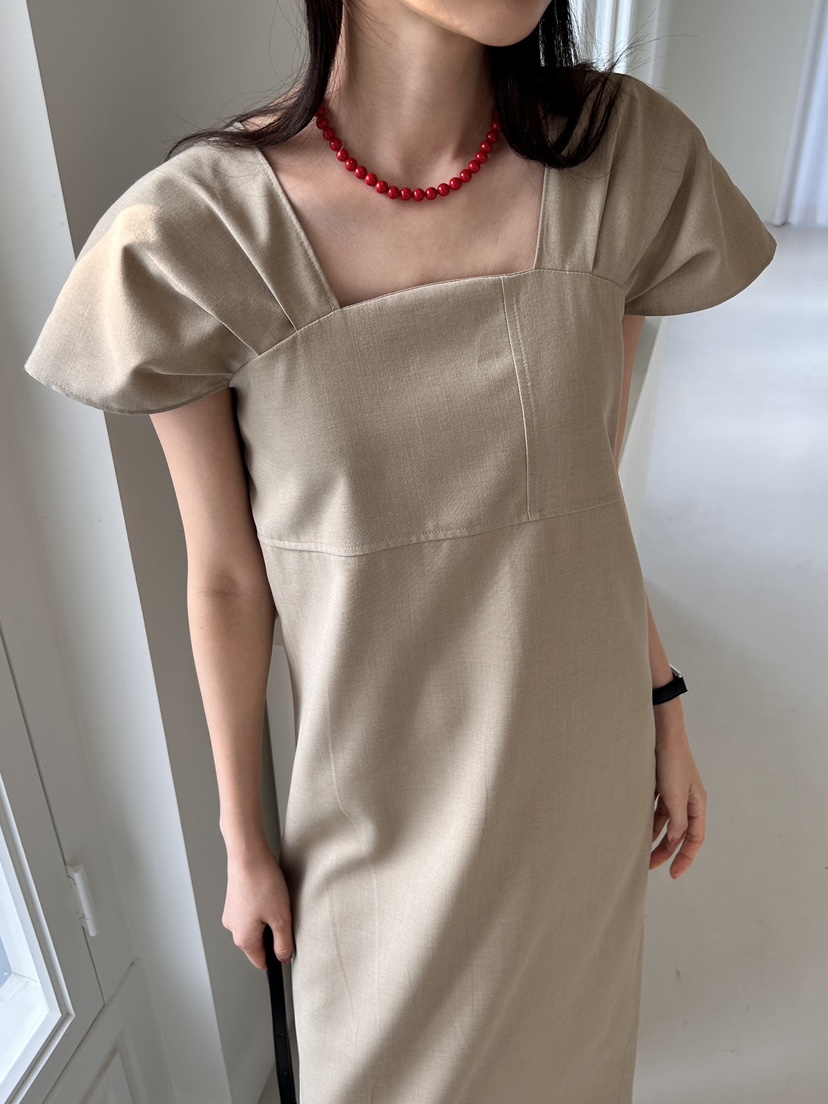 ME MO韓國直郵東大門代購女裝新款24春夏時尚休閑連衣裙ME MO連衣裙