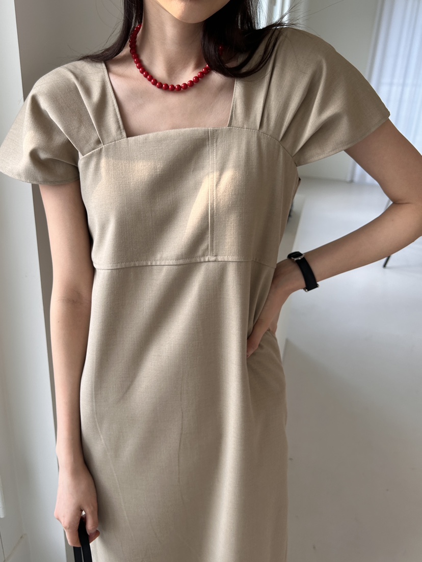 ME MO韓國直郵東大門代購女裝新款24春夏時尚休閑連衣裙ME MO連衣裙