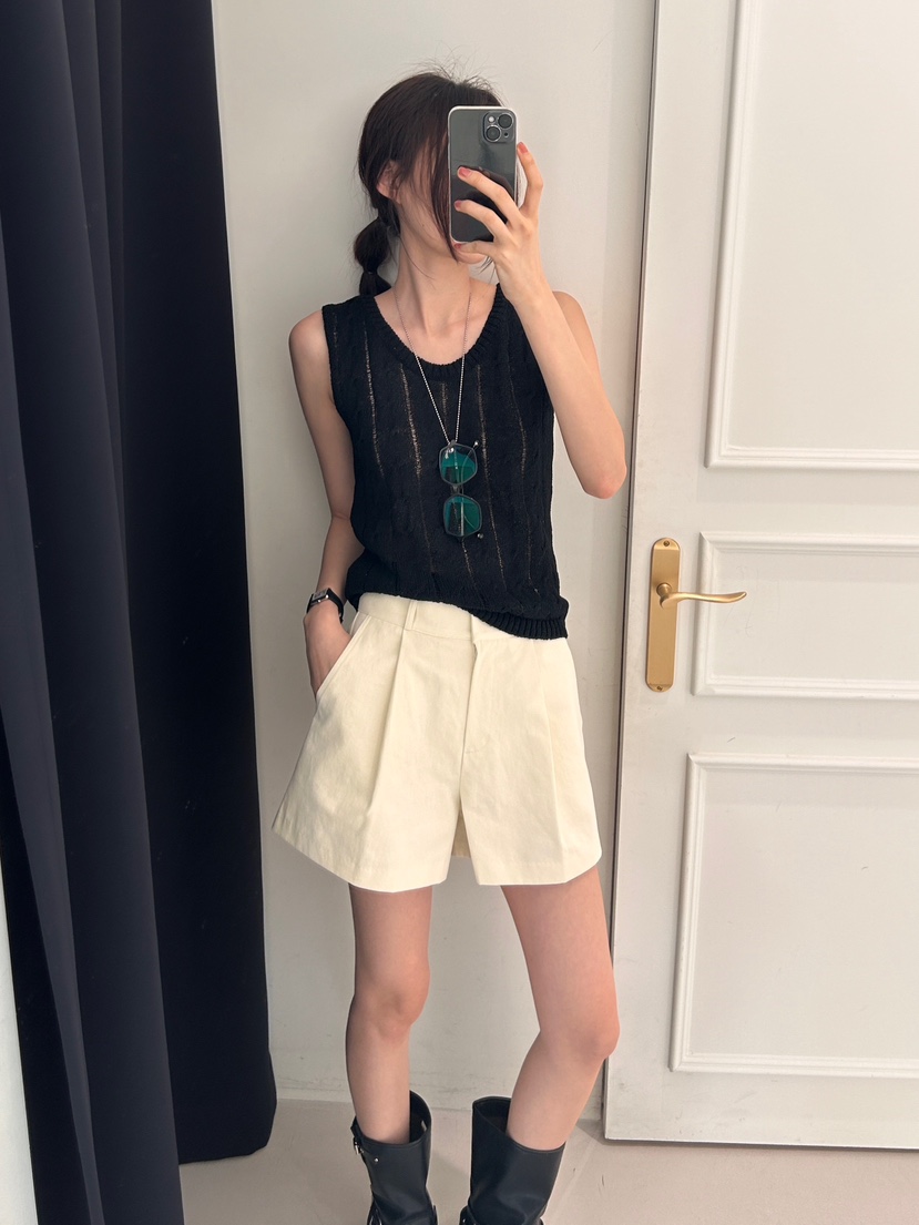 ME MO韓國直郵女裝新款真品24春夏時尚職業推薦吊帶背心ME MO吊帶/背心