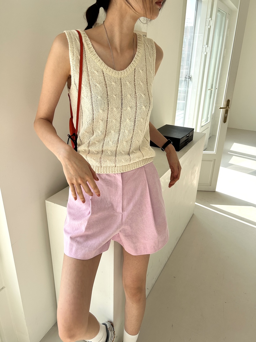 ME MO韓國直郵女裝新款真品24春夏時尚職業推薦吊帶背心ME MO吊帶/背心