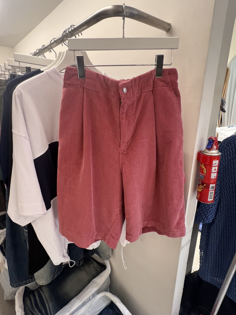 NEDEWS韓國直郵女裝新品真品推薦熱賣人氣休閑時尚短褲燈芯絨NEDEWS-男裝短褲圖色2