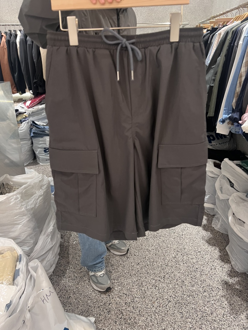 PORT-男裝韓國直郵東大門實拍女裝新品真品時尚短褲工裝褲PORT-男裝短褲圖色3