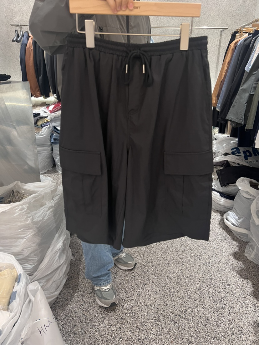 PORT-男裝韓國直郵東大門實拍女裝新品真品時尚短褲工裝褲PORT-男裝短褲圖色4