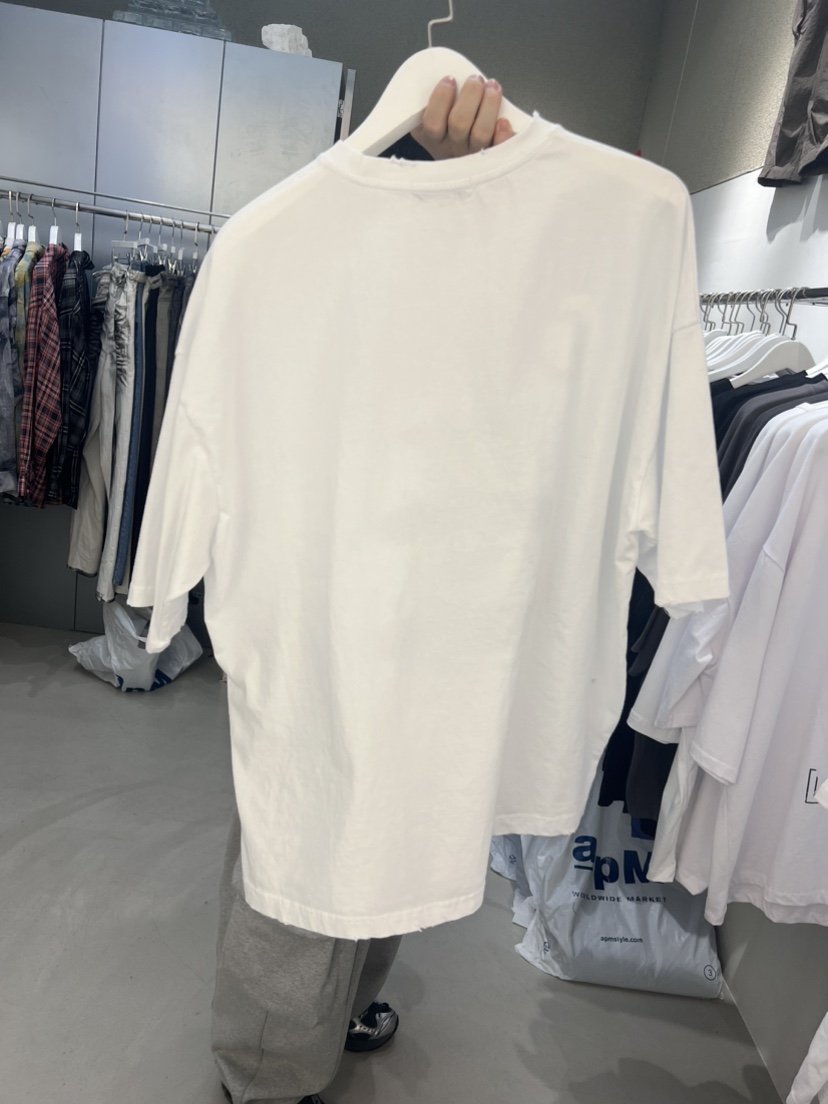PULSE-男裝韓國直郵東大門代購女裝新品休閑24春夏熱賣T恤PULSET恤