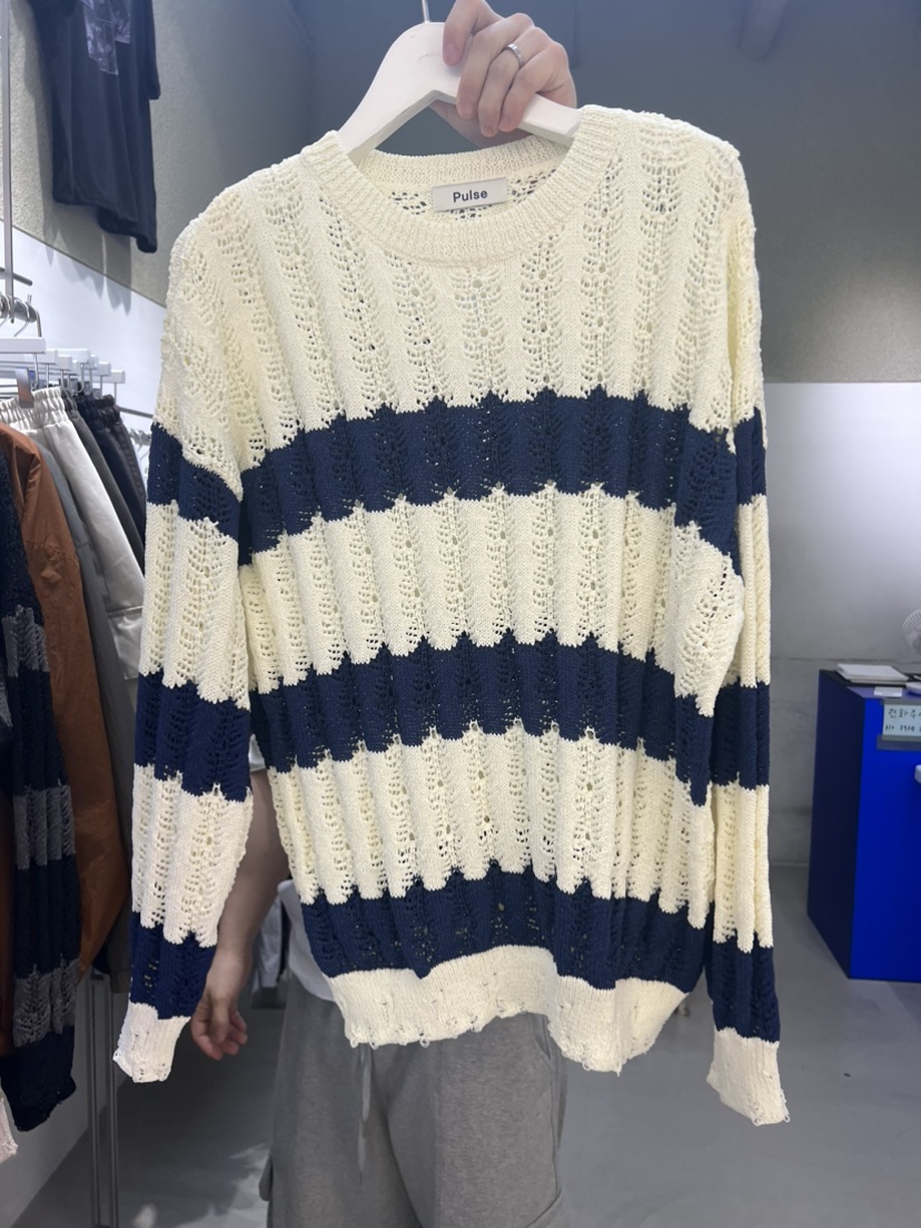 PULSE-男裝韓國直郵東大門代購女裝新品真品24春夏針織衫PULSE針織衫