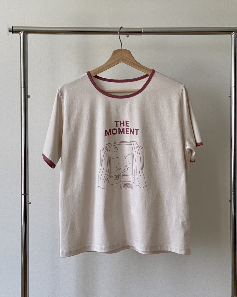 WALNUT/TAEJOON直郵韓國代購女裝新品休閑時尚人氣真品T恤Walunt/TAEJOONT恤圖色3