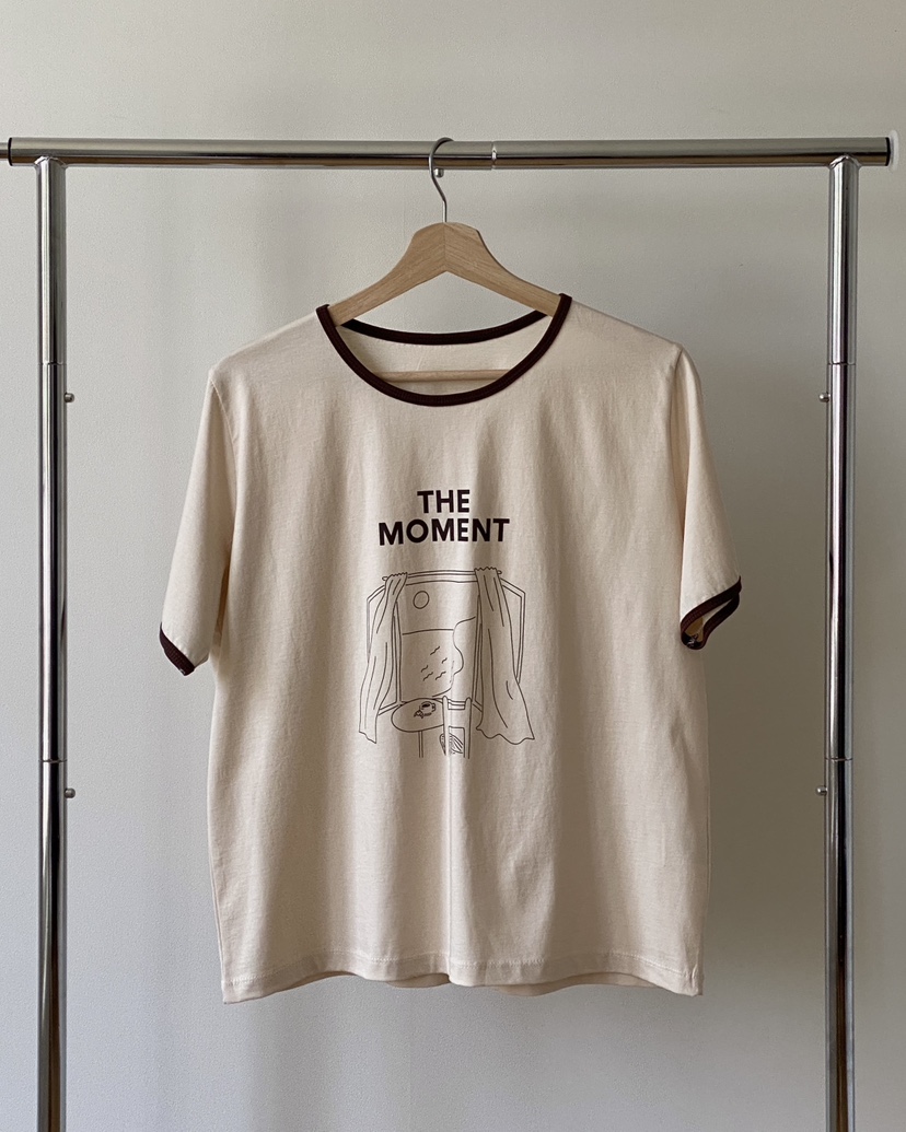 WALNUT/TAEJOON直郵韓國代購女裝新品休閑時尚人氣真品T恤Walunt/TAEJOONT恤圖色4