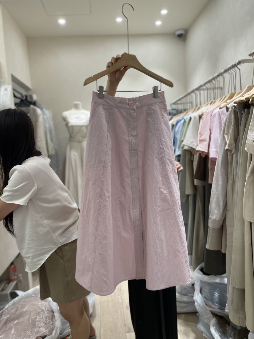 2nd GATE直郵韓國代購女裝新款真品24春夏時尚職業長裙2ND GATE長裙圖色2