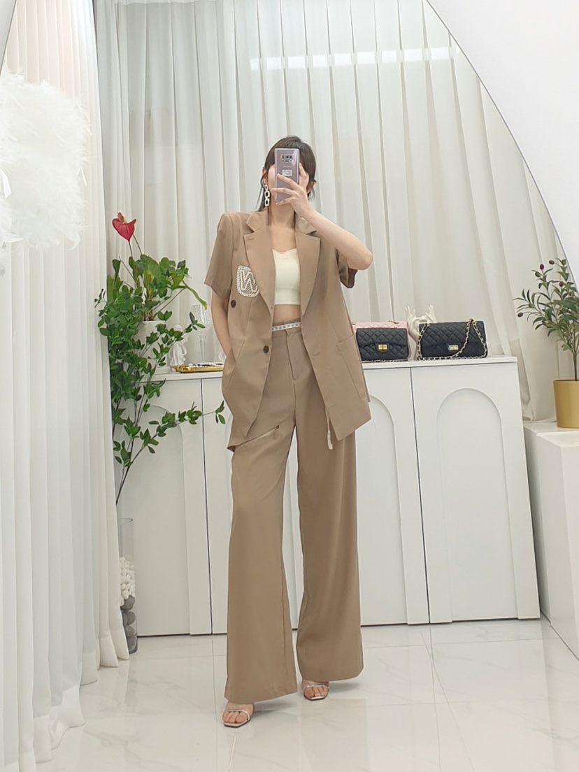 AVEC-OT韓國直郵女裝新款人氣推薦休閑真品職業正裝褲西褲AVEC-OT正裝褲/西褲
