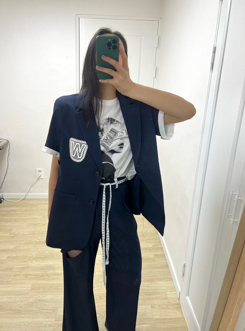 AVEC-OT韓國直郵東大門實拍女裝新款時尚休閑真品職業夾克EIGHTGLOW夾克