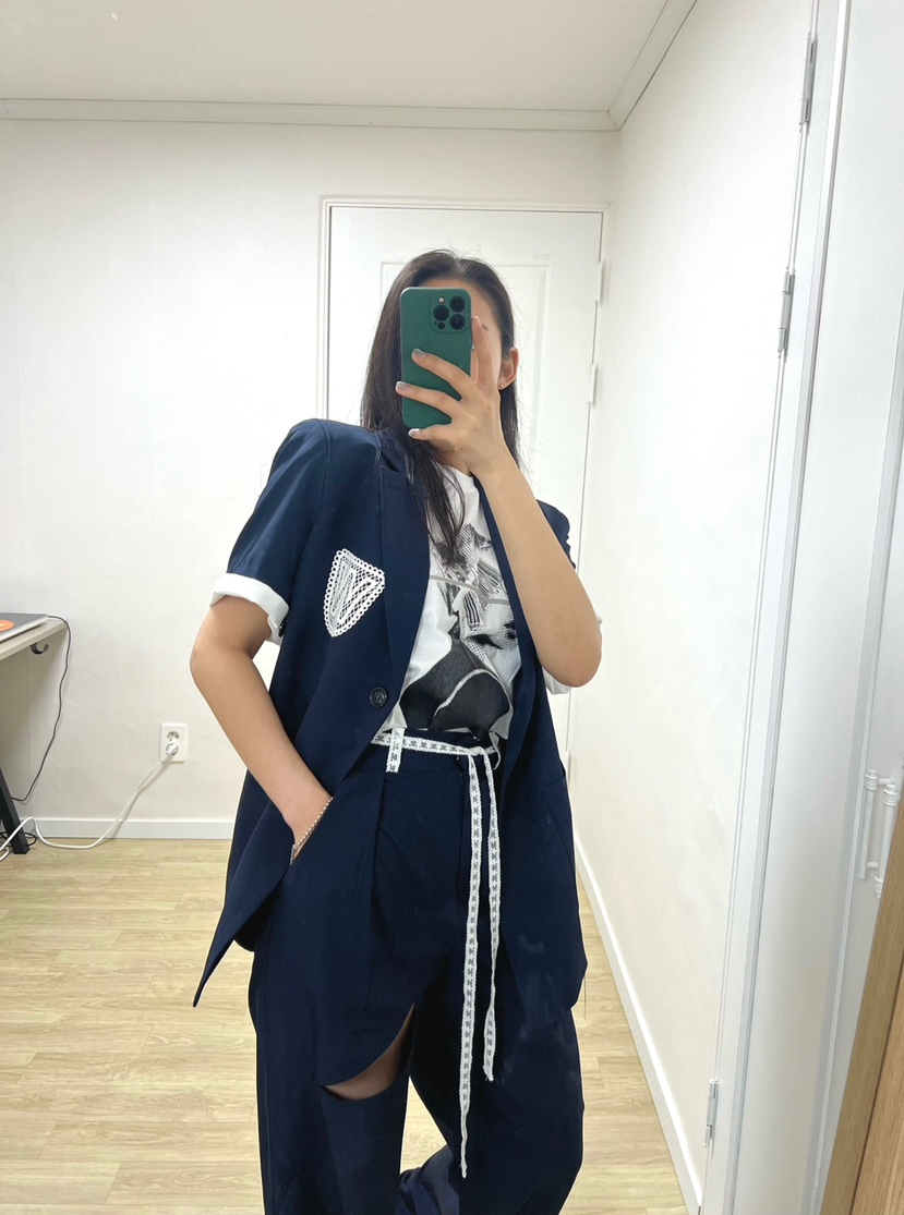 AVEC-OT韓國直郵東大門實拍女裝新款時尚休閑真品職業夾克EIGHTGLOW夾克