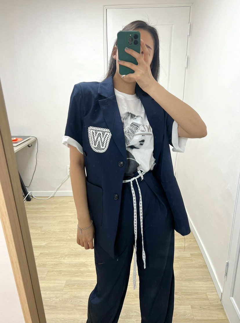 AVEC-OT韓國直郵東大門實拍女裝新款時尚休閑真品職業夾克EIGHTGLOW夾克
