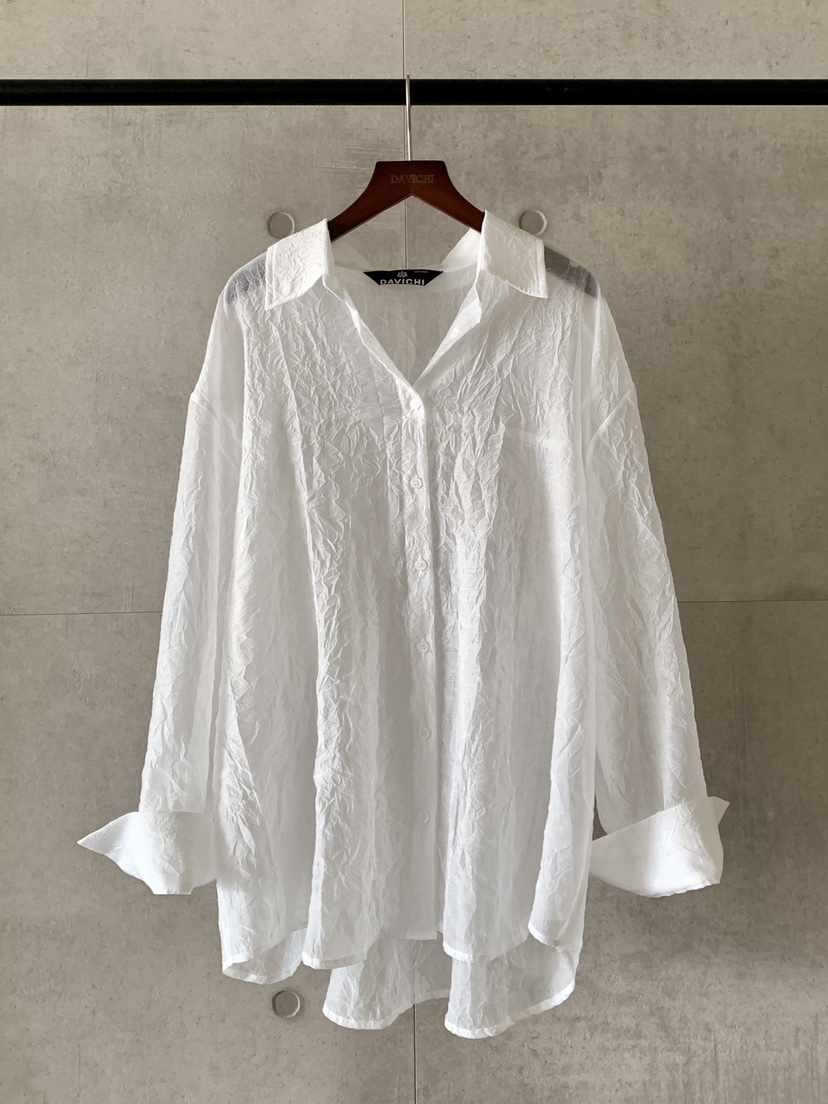 DAVICHI直郵韓國代購女裝新品真品推薦時尚熱賣24春夏襯衫蕾絲衫DAVICHI襯衫/蕾絲衫圖色2