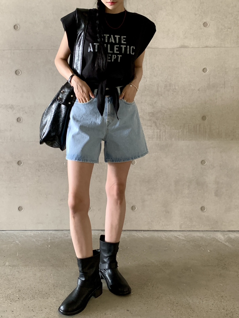 DAVICHI韓國直郵東大門實拍女裝新款休閑熱賣時尚牛仔褲腰帶DAVICHI牛仔褲
