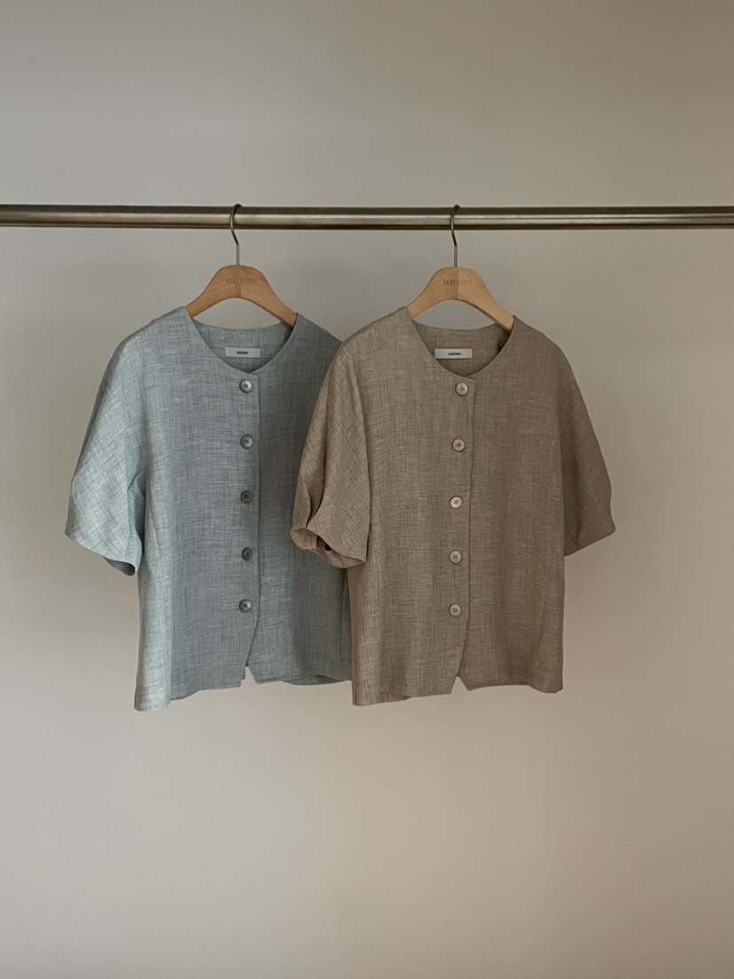 MARID韓國直郵東大門代購女裝新品人氣時尚真品推薦襯衫蕾絲衫MAYBE&amp;CO襯衫/蕾絲衫