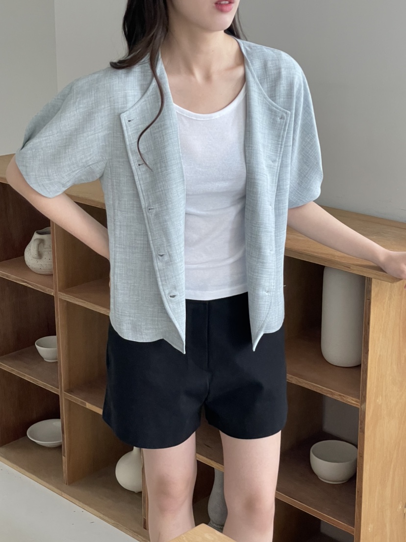 MARID韓國直郵東大門代購女裝新品人氣時尚真品推薦襯衫蕾絲衫MAYBE&amp;CO襯衫/蕾絲衫