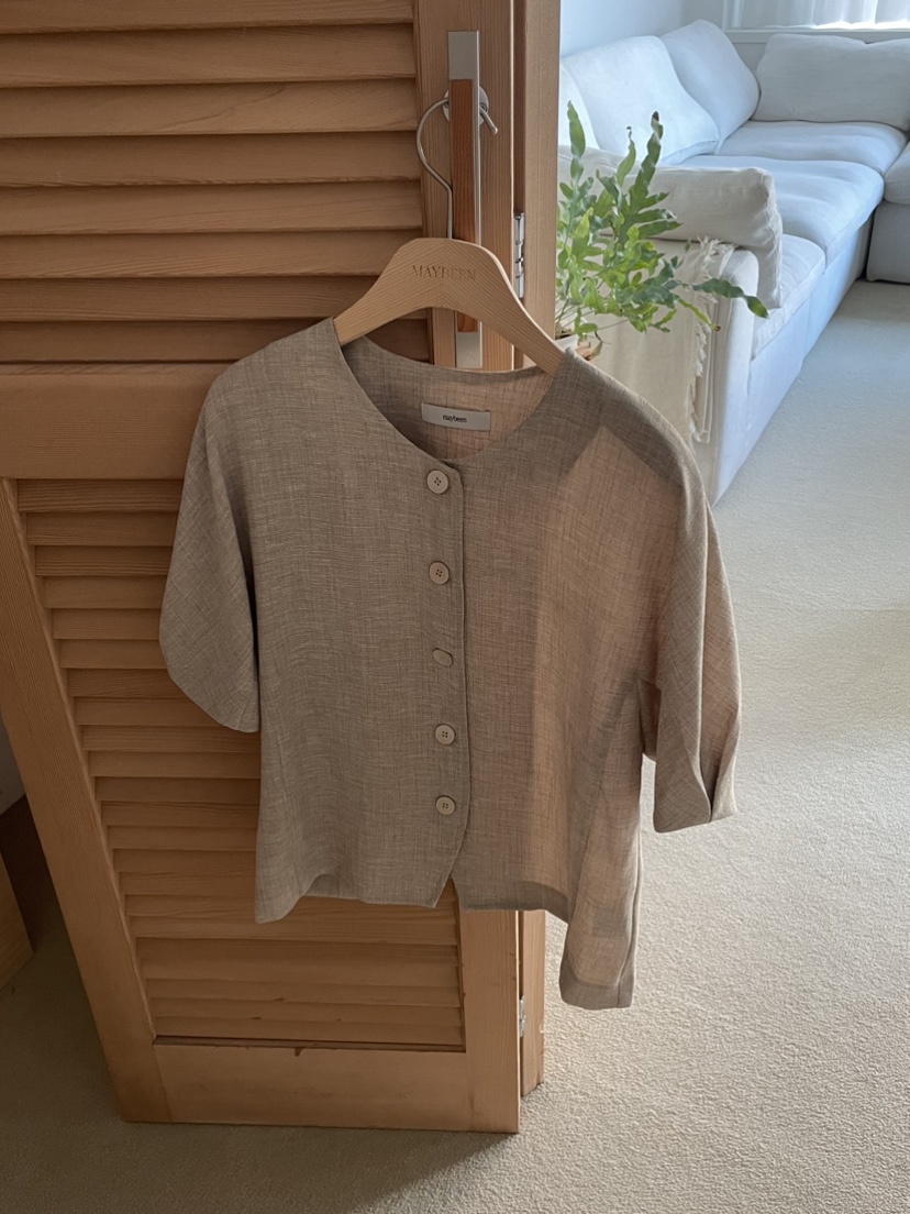 MARID韓國直郵東大門代購女裝新品人氣時尚真品推薦襯衫蕾絲衫MAYBE&amp;CO襯衫/蕾絲衫圖色1