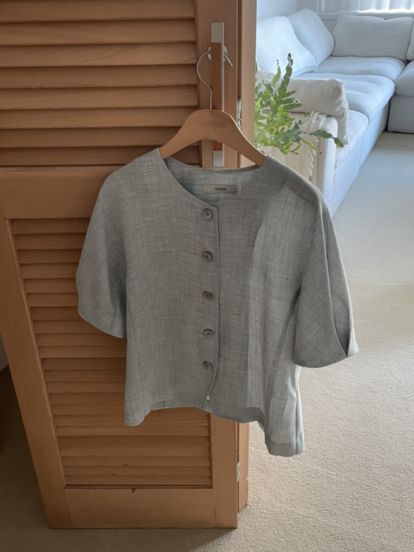 MARID韓國直郵東大門代購女裝新品人氣時尚真品推薦襯衫蕾絲衫MAYBE&amp;CO襯衫/蕾絲衫圖色2