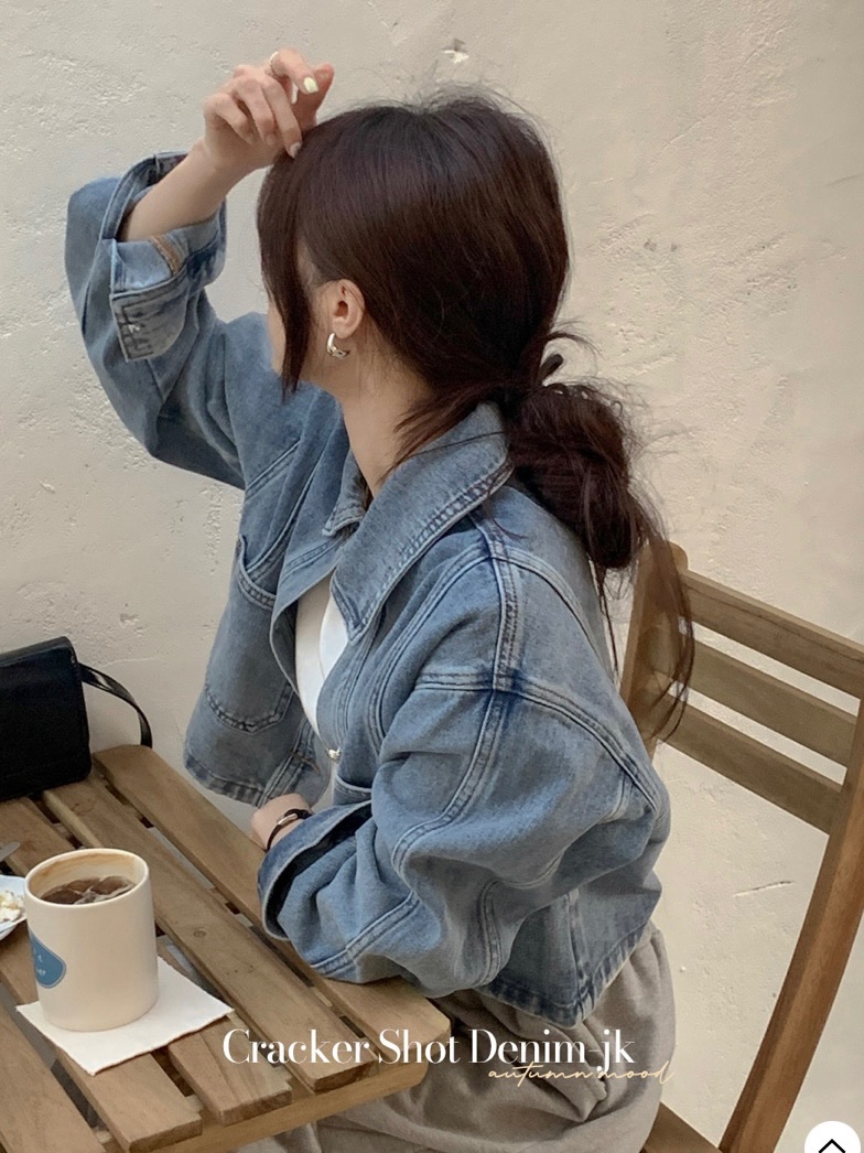 MARID韓國直郵女裝新品真品24春夏職業推薦時尚休閑夾克短款MAYBE&amp;CO夾克