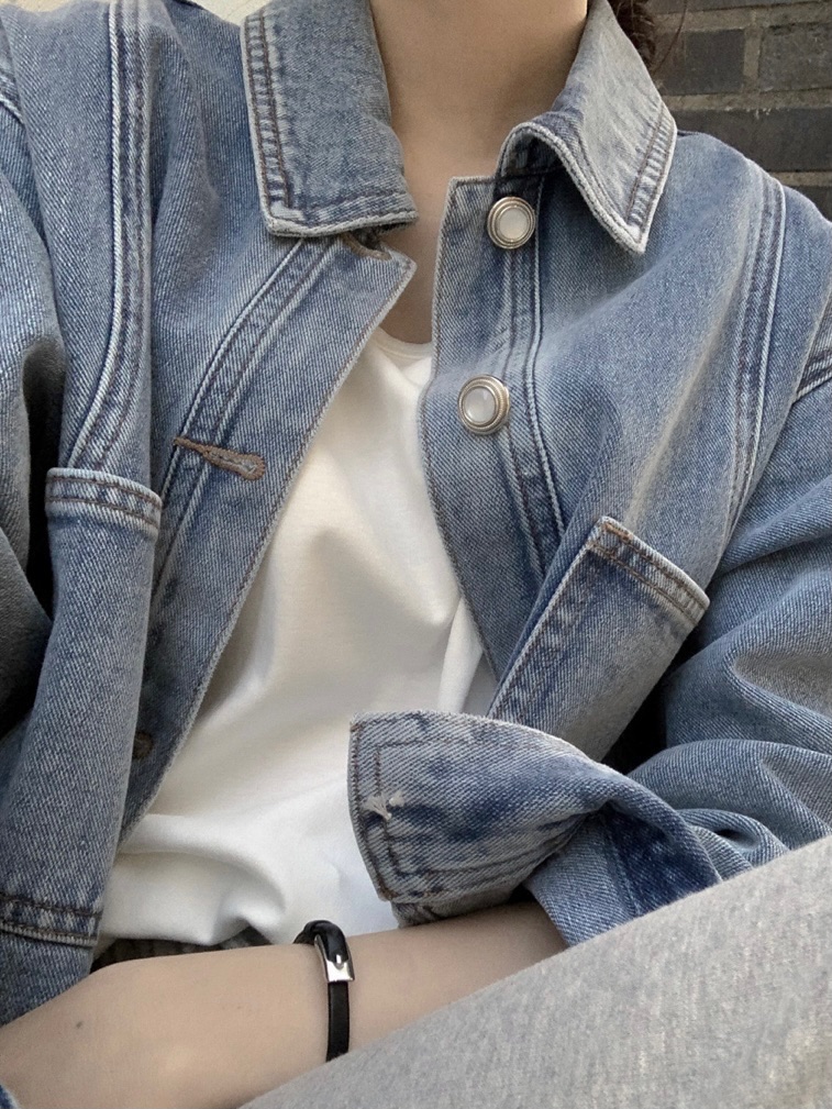 MARID韓國直郵女裝新品真品24春夏職業推薦時尚休閑夾克短款MAYBE&amp;CO夾克