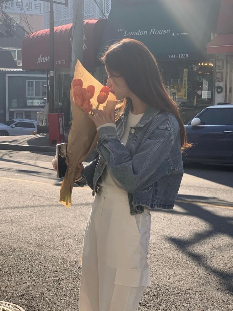 MARID韓國直郵女裝新品真品24春夏職業推薦時尚休閑夾克短款MAYBE&amp;CO夾克