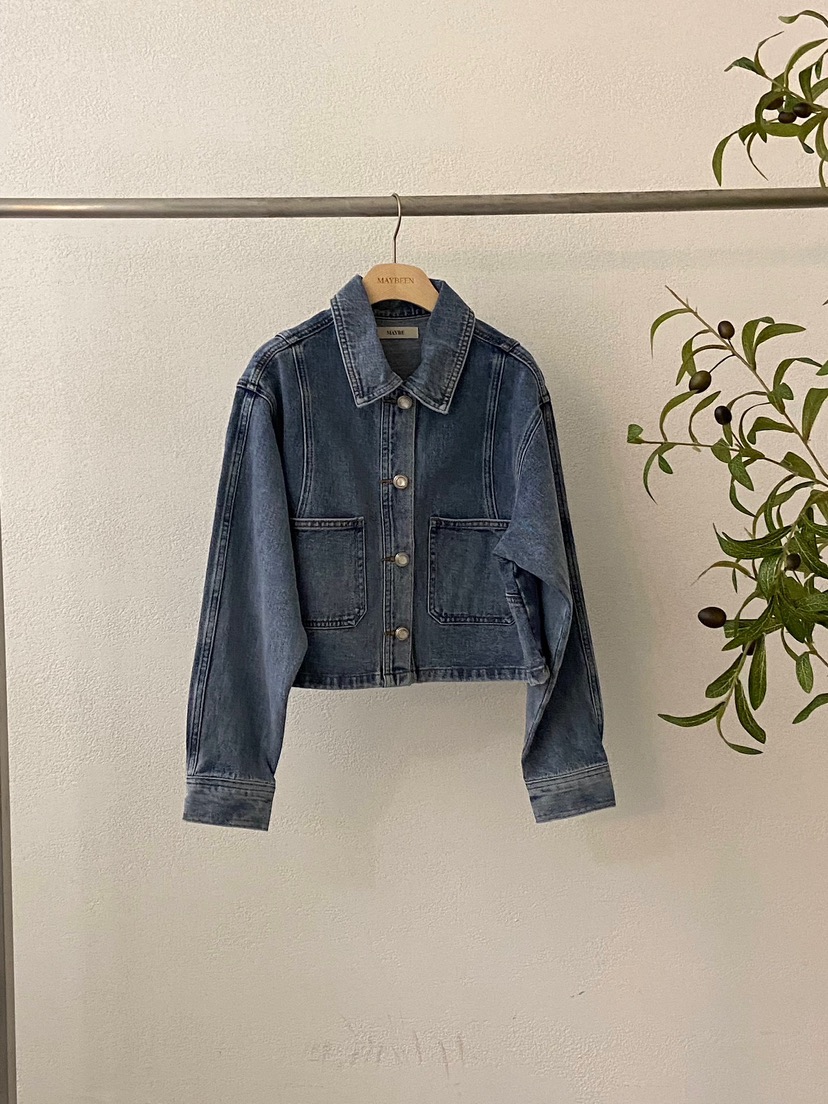 MARID韓國直郵女裝新品真品24春夏職業推薦時尚休閑夾克短款MAYBE&amp;CO夾克圖色1