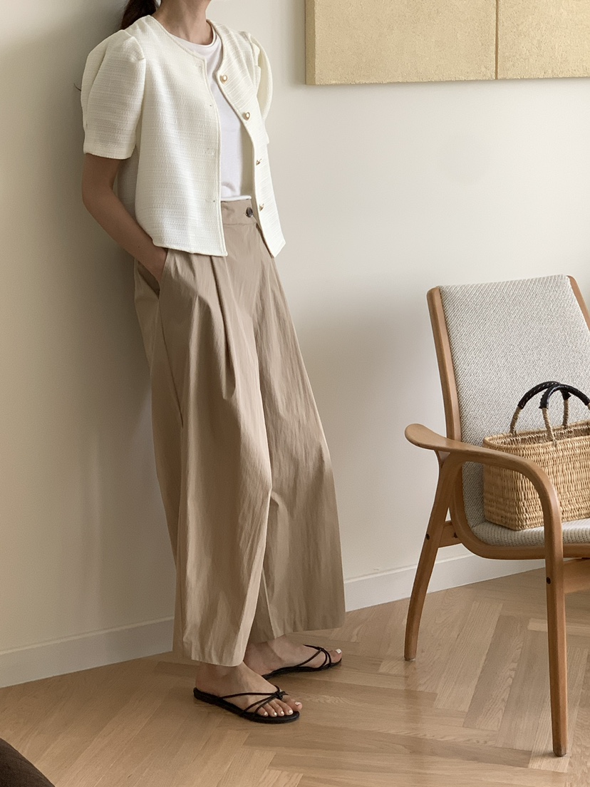 MARID韓國直郵女裝新款真品休閑24春夏人氣職業熱賣休閑褲MAYBE&amp;CO休閑褲