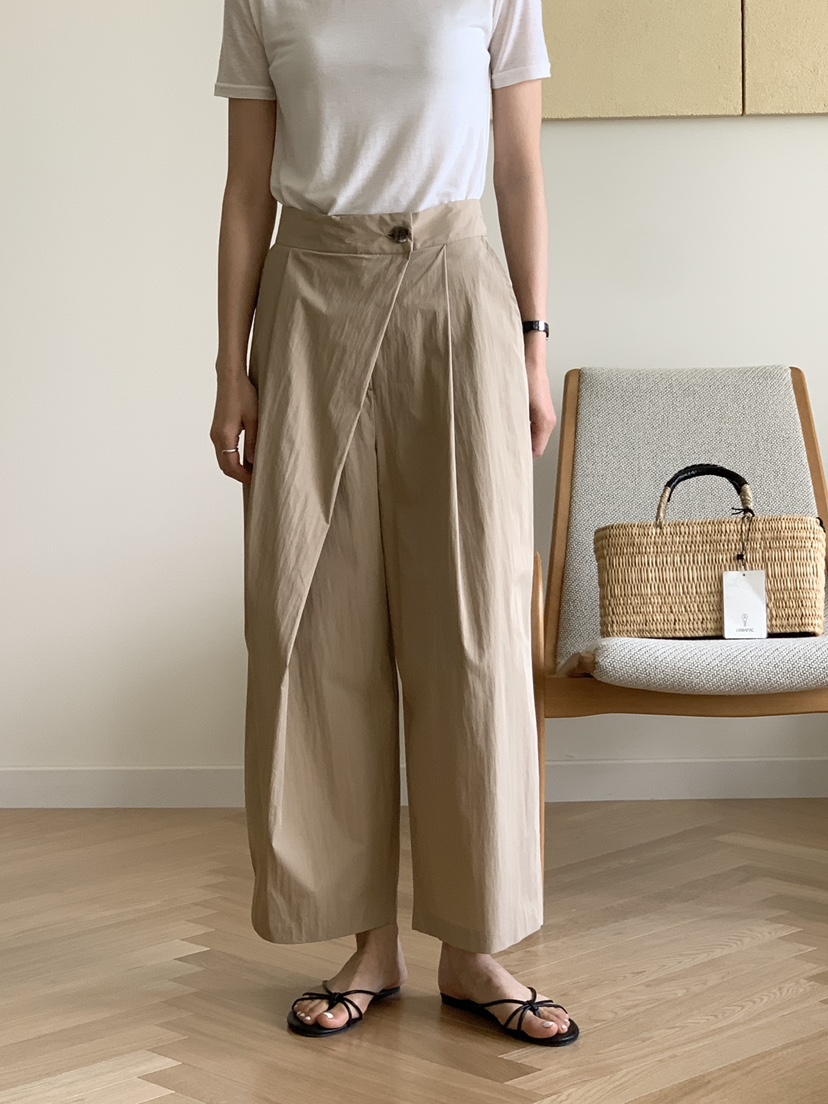 MARID韓國直郵女裝新款真品休閑24春夏人氣職業熱賣休閑褲MAYBE&amp;CO休閑褲