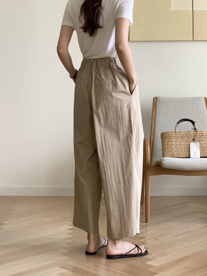 MARID韓國直郵女裝新款真品休閑24春夏人氣職業熱賣休閑褲MAYBE&amp;CO休閑褲