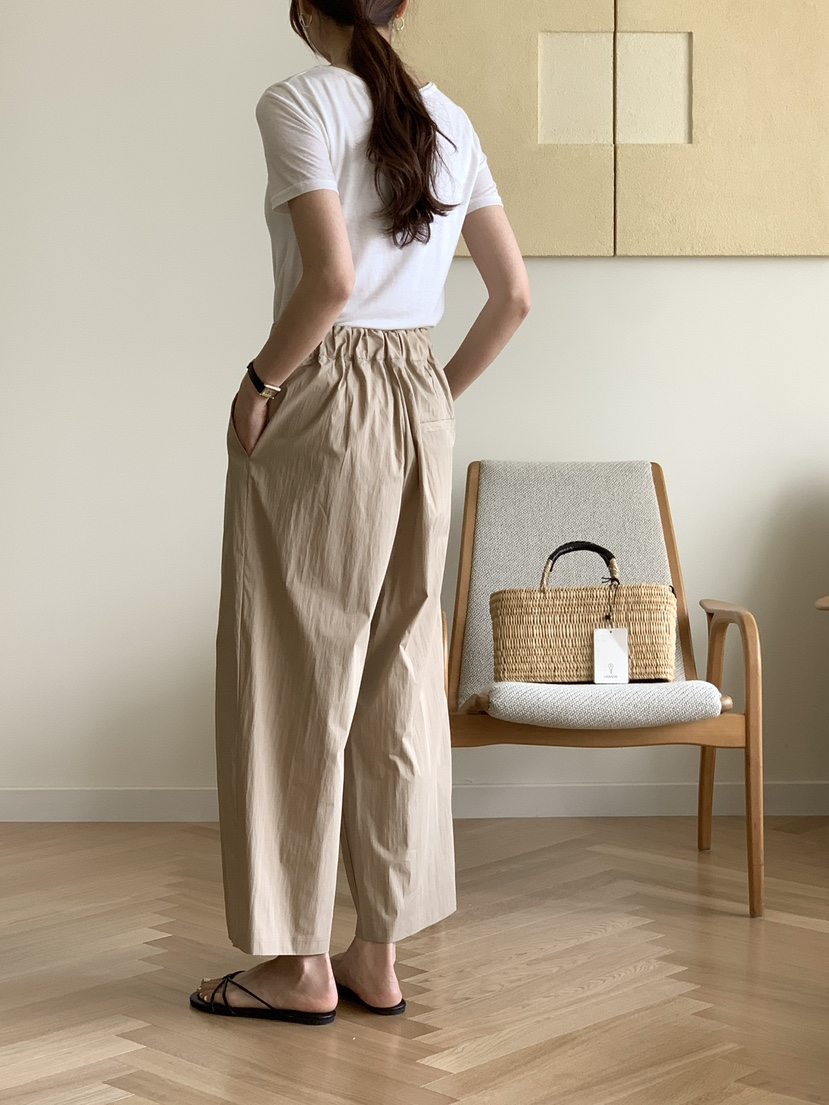 MARID韓國直郵女裝新款真品休閑24春夏人氣職業熱賣休閑褲MAYBE&amp;CO休閑褲