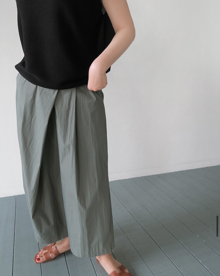 MARID韓國直郵女裝新款真品休閑24春夏人氣職業熱賣休閑褲MAYBE&amp;CO休閑褲