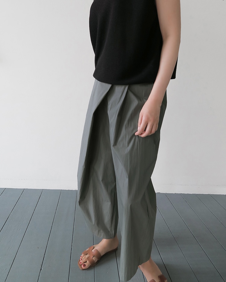 MARID韓國直郵女裝新款真品休閑24春夏人氣職業熱賣休閑褲MAYBE&amp;CO休閑褲圖色2