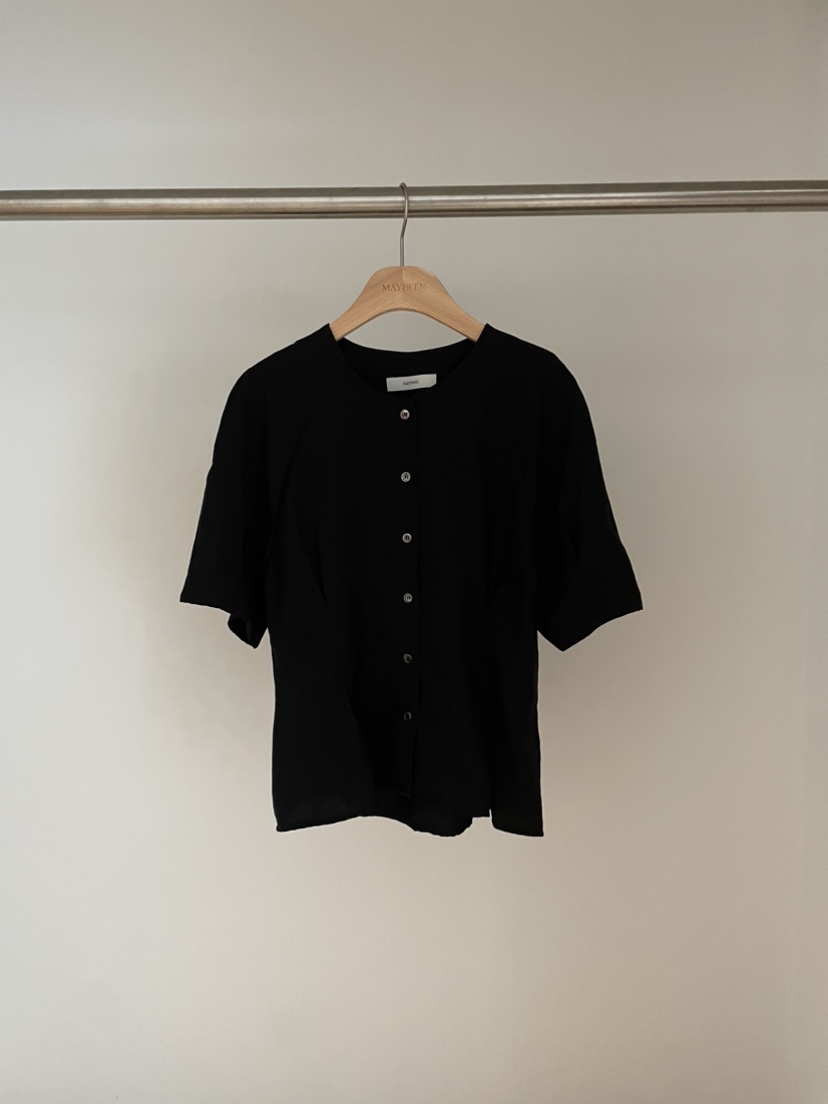 MARID直郵韓國代購女裝新款熱賣推薦時尚職業休閑襯衫蕾絲衫MAYBE&amp;CO襯衫/蕾絲衫