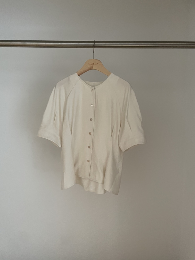 MARID直郵韓國代購女裝新款熱賣推薦時尚職業休閑襯衫蕾絲衫MAYBE&amp;CO襯衫/蕾絲衫