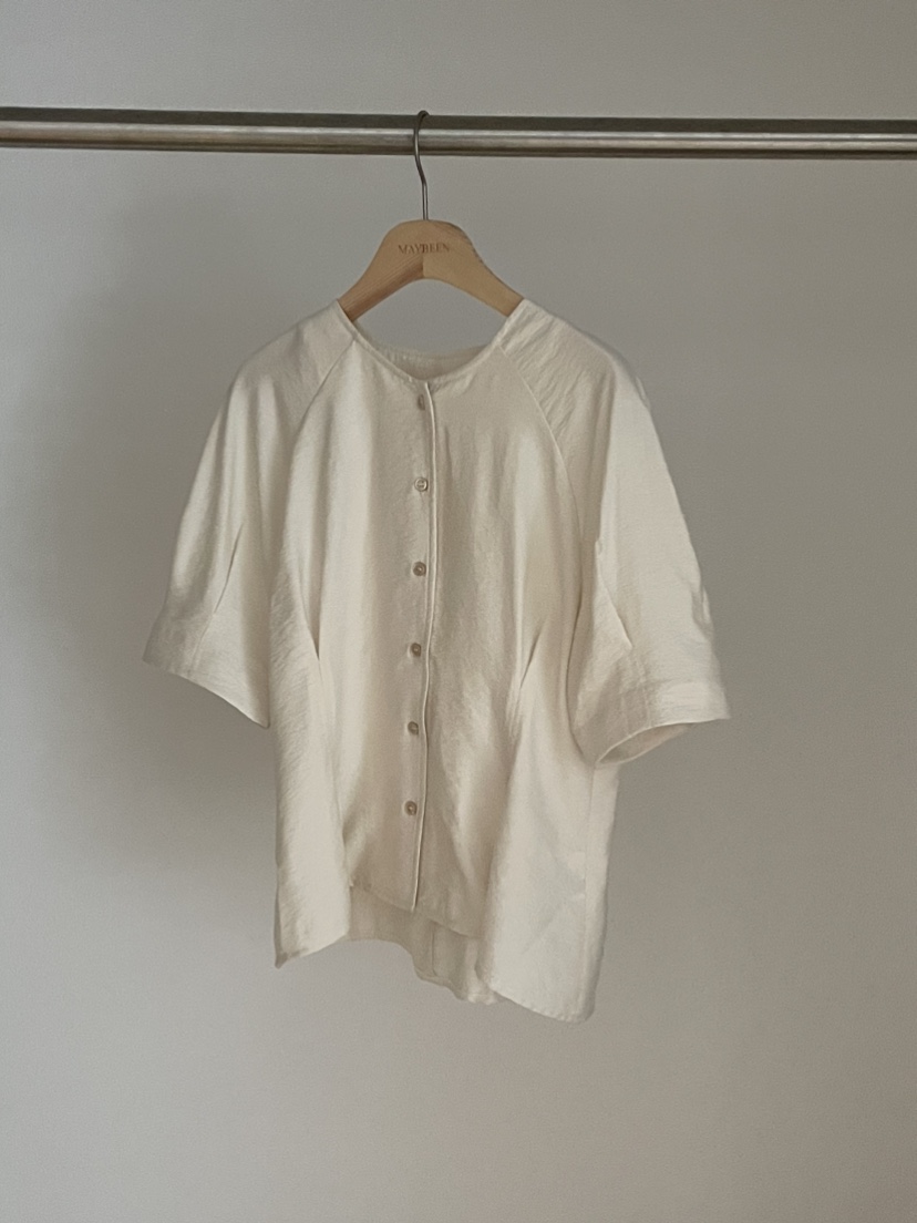 MARID直郵韓國代購女裝新款熱賣推薦時尚職業休閑襯衫蕾絲衫MAYBE&amp;CO襯衫/蕾絲衫